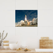 Raumfähre Atlantis Poster (Küche)