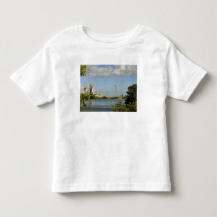 Raumfähre Atlantis und Bemühung Kleinkind T-shirt
