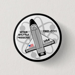 Raumfähre-Auftrag-Knopf 3 Button