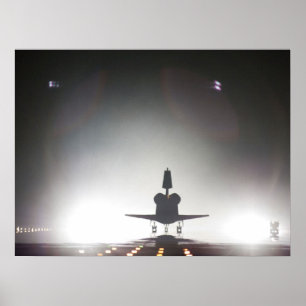 Raumfähre-Bemühung Poster