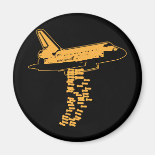 Raumfähre-Bomber-Magnet Magnet