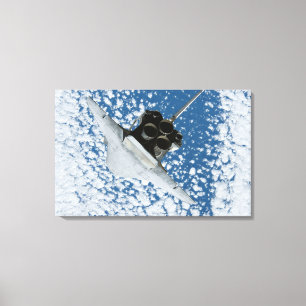 Raumfähre-Entdeckung 3 Leinwanddruck