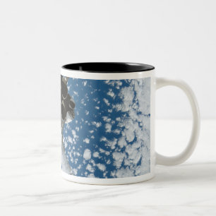 Raumfähre-Entdeckung 8 Zweifarbige Tasse