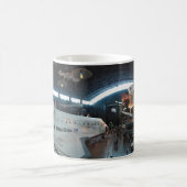 Raumfähre-Entdeckung Kaffeetasse (Mittel)