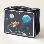 Raumfähre in der Galaxie Metall Brotdose (Rückseite)