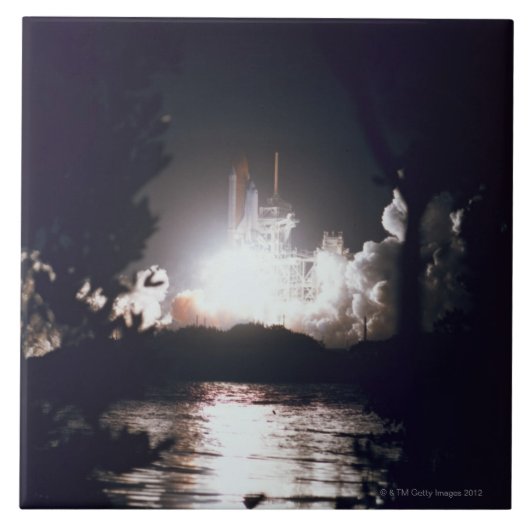 Raumfähre-Produkteinführung Fliese (Vorderseite)