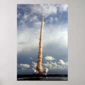 Raumfähre STS-106 im Flug Poster (Vorne)