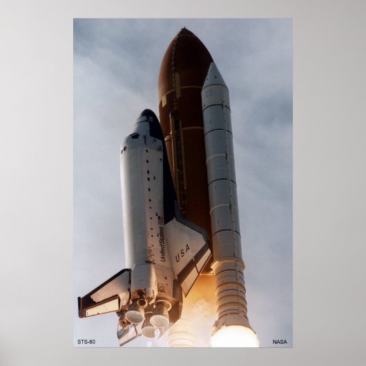 Raumfähre - STS-80 Poster (Vorne)