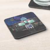 Raumfährenkonsole Getränkeuntersetzer (Linke Seite)