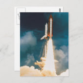 Raumfährentdeckung bricht aus postkarte (Vorne/Hinten)