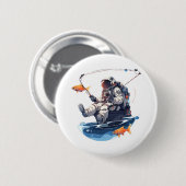 Raumfahrer Button (Vorne & Hinten)