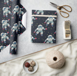 Raumfahrer Geschenkpapier