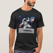 Raumfahrer, Hoopin-Astronaut T-Shirt (Vorderseite)