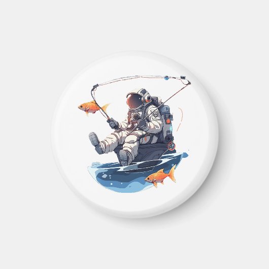 Raumfahrer Magnet (Vorne)