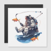 Raumfahrer Magnetkarte (Vorne/Hinten)