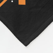 Raumfahrer mit Lattern Fleecedecke (Ecke)
