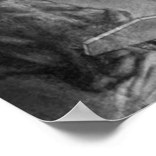 Raumfahrer Poster (Ecke)