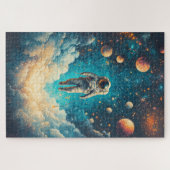Raumfahrer Puzzle (Horizontal)