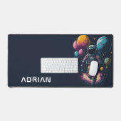 Raumfahrer Schreibtischunterlage (Tastatur & Maus)