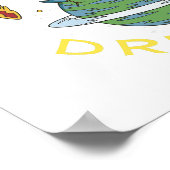 Raumfahrertrommler Poster (Ecke)