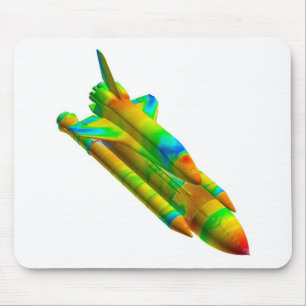 Raumfähresichtbarmachung MousePad