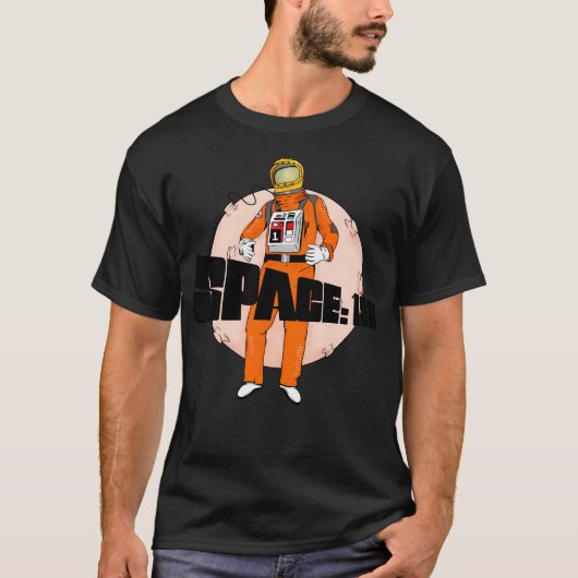 Raumfahrt 1999 Astronaut T-Shirt (Vorderseite)