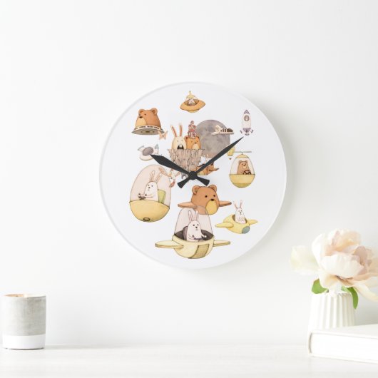 Raumfahrt Acrylwand Uhr (Zuhause)