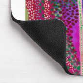 Raumfahrt Alien Party Tier Mousepad (Ecke)