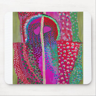 Raumfahrt Alien Party Tier Mousepad