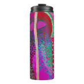 Raumfahrt Alien Party Tier Thermosbecher (Vorderseite)