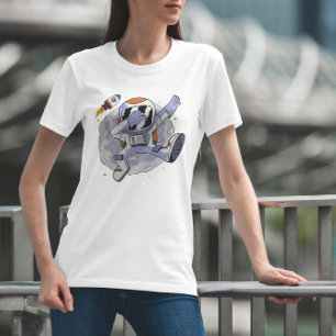 Raumfahrt-Dabbing des Astronauten T-Shirt