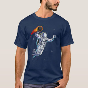 Raumfahrt Dunk Astronaut Space Travel Spaceman's R T-Shirt