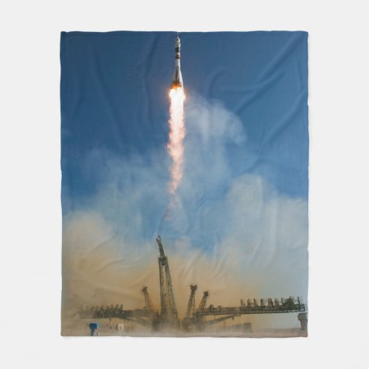 Raumfahrt Fleecedecke (Vorderseite)