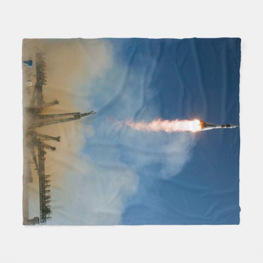 Raumfahrt Fleecedecke (Vorderseite (Horizontal))