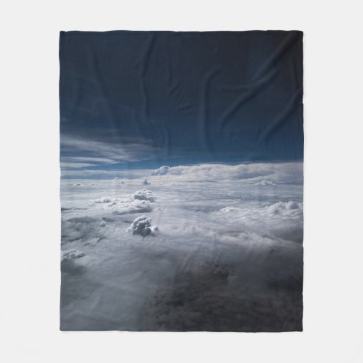 Raumfahrt Fleecedecke (Vorderseite)