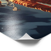 Raumfahrt Fotodruck (Ecke)