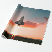 Raumfahrt Geschenkpapier (Ungerollt)