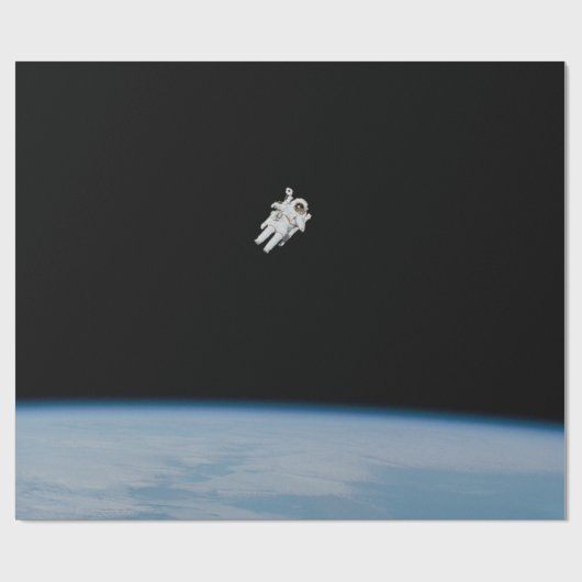 Raumfahrt Geschenkpapier (Flach)