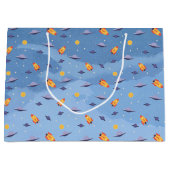 Raumfahrt Große Geschenktüte (Vorderseite)