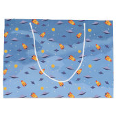 Raumfahrt Große Geschenktüte (Rückseite)