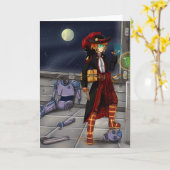 Raumfahrt Karte (Gelbe Blume)