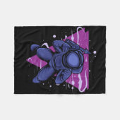 Raumfahrt-Krieg der Astronauten Fleecedecke (Vorderseite (Horizontal))