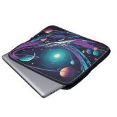 Raumfahrt Laptopschutzhülle (Vorne Knopf)
