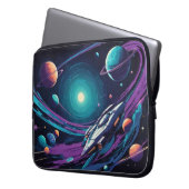 Raumfahrt Laptopschutzhülle (Vorderseite Links)