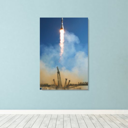 Raumfahrt Leinwanddruck (Insitu (Holzboden))