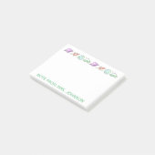 Raumfahrt Post-it Klebezettel (angewinkelt)