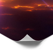 Raumfahrt Poster (Ecke)