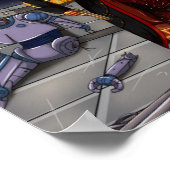 Raumfahrt Poster (Ecke)