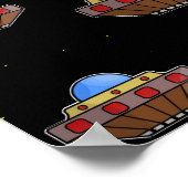 Raumfahrt Poster (Ecke)