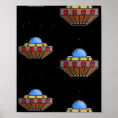 Raumfahrt Poster (Vorne)